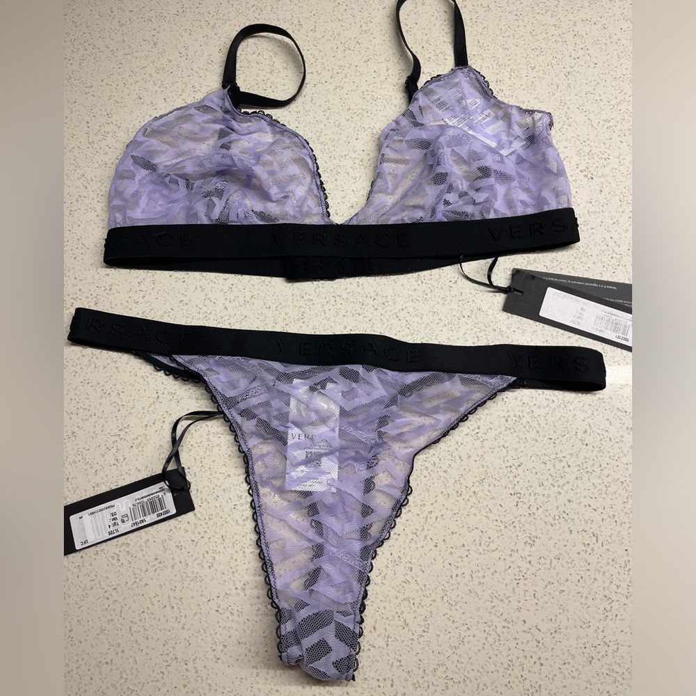 Versace lace set